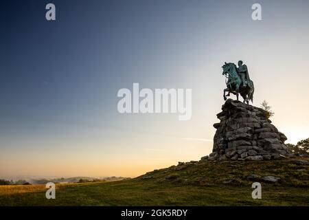 Windsor Great Park at Dawn, London, Großbritannien Stockfoto