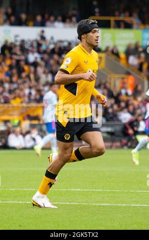 Bild: Gustavo Pantano/AHPIX LTD, Football, Premier League, Wolverhampton Wanderers gegen Manchester United, Molineux Stadium, Wolverhampton, UK, 29/08/ Stockfoto