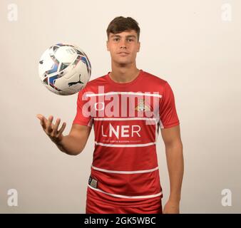 Bild Howard Roe/AHPIX LTD, Fußball, Sky Bet League One, Doncaster Rovers Keepmoat Stadium, Doncaster, Großbritannien, 31/07/2021, Stockfoto