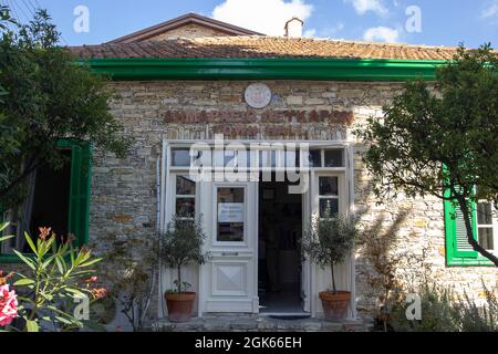 Das malerische Dorf Lefkara auf Zypern Stockfoto