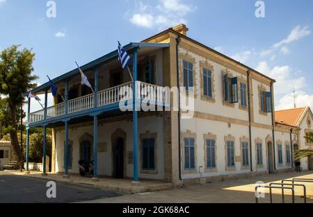 Das städtische Historische Archiv in Larnaca, Zypern Stockfoto