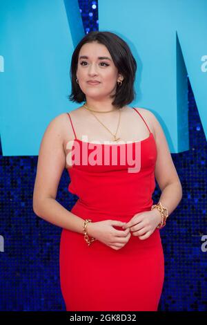 London, Großbritannien. September 2021. Lauren Patel nahm an der Filmpremiere „Everybody's Talking About Jamie“ in der Royal Festival Hall, London, Großbritannien, Teil. 13. September 2021 Stockfoto