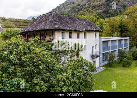 Hotel Casa Martinelli im Circolo della Maggia, Schweiz Stockfoto