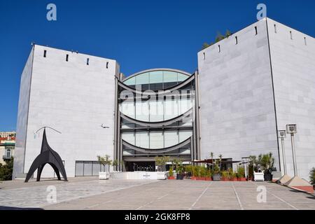 MAMAC Museum für Moderne und Zeitgenössische Kunst, Nizza, Frankreich Stockfoto