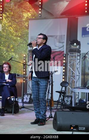 23. INTERNATIONALES GRIECHISCHES SONG FESTIVAL ZGORZELEC 2021,XXIII Miedzynarodowy Festiwal Piosenki Greckiej Stockfoto