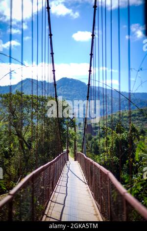 Schöner Alltag in der Provinz Kon TUM in Zentralvietnam Stockfoto