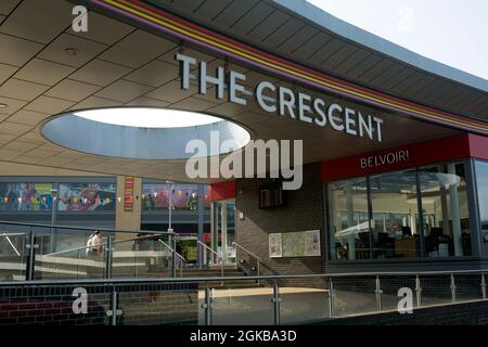 The Crescent, Hinckley, Leicestershire, England, Großbritannien Stockfoto