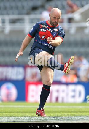 Aktenfoto vom 20-05-2018 von Wakefield Trinity's Liam Finn. Ausgabedatum: Dienstag, 14. September 2021. Stockfoto