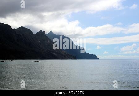 Montañas de Taganana Stockfoto