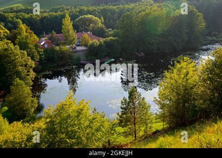 See in der Nähe von Suwalki Rutka, Landschaftspark, Podlachien, Polen Stockfoto