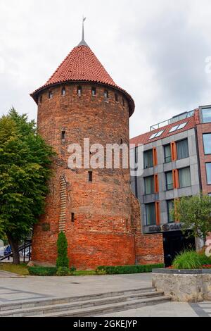 Schwanenturm, Danzig, Pommern, Danzig, Polen Stockfoto