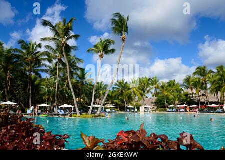 Pool, Hotel Catalonia Gran Dominicus, Bayahiba, Karibik, Amerika, Dominikanische Republik Stockfoto