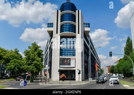 Willy-Brandt-Haus, Wilhelmstraße, Kreuzberg, Berlin, Deutschland Stockfoto