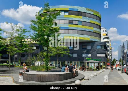 GSW Hochhaus-Erweiterung, Raketenturm, Charlottenstraße, Kreuzberg, Friedrichshain-Kreuzberg, Berlin, Deutschland Stockfoto