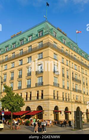 Hotel Adlon, Pariser Platz, Mitte, Berlin, Deutschland Stockfoto