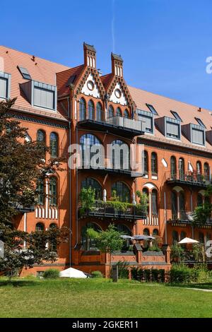 Wohnprojekt Joli Coeur, ehemaliges Gemeindekrankenhaus, Siechenhaus, Max-Buerger, Mollwitzstraße, Charlottenburg, Berlin, Max-Buerger Stockfoto