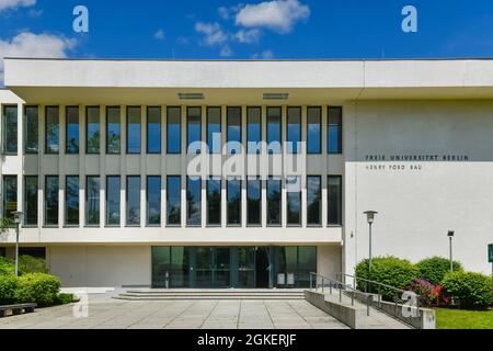 Henry Ford Gebäude, Freie Universität, Garystraße, Dahlem, Steglitz-Zehlendorf, Berlin, Deutschland Stockfoto