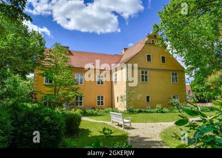 Herrenhaus, Domäne Dahlem, Koenigin-Luise, Dahlem, Steglitz-Zehlendorf, Berlin, Koenigin-Luise-Straße, Deutschland Stockfoto