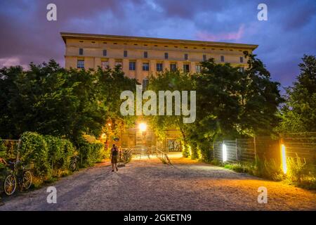 Club Berghain, Am Wriezener Bahnhof, Friedrichshain, Friedrichshain-Kreuzberg, Berlin, Deutschland Stockfoto