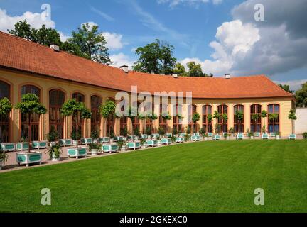 Orangerie, Schlosspark Belvedere, Weimar, Thüringen, Deutschland Stockfoto