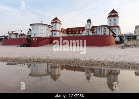 Kurhotel, Binz, Ostseebad, Mecklenburg-Vorpommern, Insel Rügen, Deutschland Stockfoto