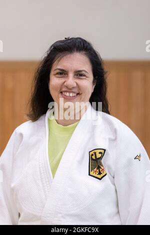 TOKIO (BUNKYO CITY), JAPAN - AUGUST 24: Bundesrainerin Carmen Bruckmann (Deutschland) im Portrait am Tag (0) (Paralympische Spiele) Tokio 2020 beim Stockfoto