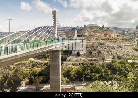 Puentes Trillizos Brücken in La Paz, Bolivien Stockfoto