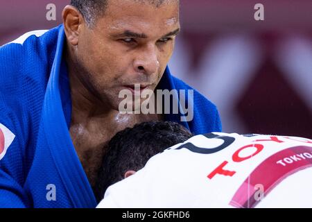 TOKIO (CHIYODA-KU), JAPAN - AUGUST 29: Feature Bild, Symbolbild, am Tag (5) der Paralympics (Paralympische Spiele) Tokio 2020 während der Judo Wettb Stockfoto