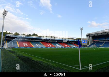 Blackburn, Großbritannien. September 2021. Eine allgemeine Ansicht von Ewood Park, der Heimat von Blackburn Rovers in Blackburn, Vereinigtes Königreich am 9/14/2021. (Foto von Simon Whitehead/News Images/Sipa USA) Quelle: SIPA USA/Alamy Live News Stockfoto