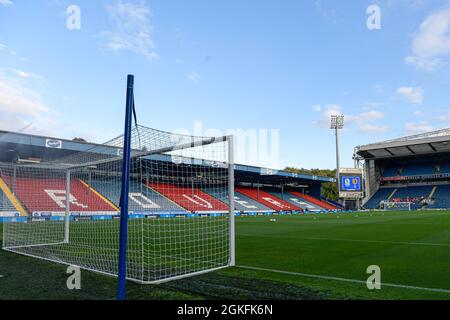 Blackburn, Großbritannien. September 2021. Eine allgemeine Ansicht von Ewood Park, der Heimat von Blackburn Rovers in Blackburn, Vereinigtes Königreich am 9/14/2021. (Foto von Simon Whitehead/News Images/Sipa USA) Quelle: SIPA USA/Alamy Live News Stockfoto