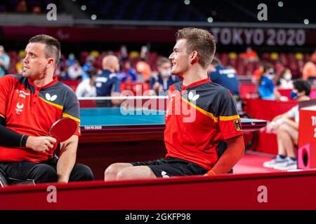 TOKIO (SHIBUYA-KU), JAPAN - SEPTEMBER 01: SCHMIDBERGER, Thomas (GER) vom Borussia Düsseldorf (Nordrhein Westfalen), geboren am 23.10.1991 in Zwiesel Stockfoto