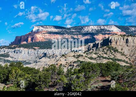 Blick auf die Grand Staircase of Escalante National Monument, nmear Escalante Utah Stockfoto