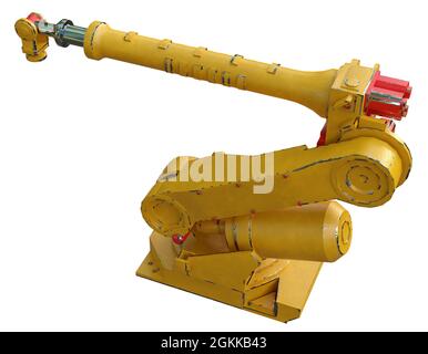 Industrielle Roboterarm Stockfoto