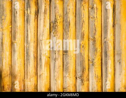 Alte Holzplanken aus der Nähe, Hintergrund für Ihr Konzept oder Projekt. Stockfoto