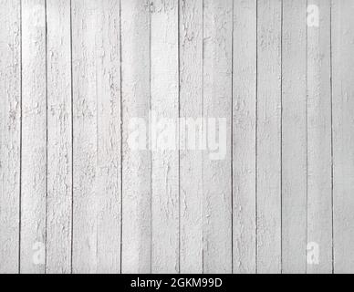 Schwarze und weiße Textur von leeren Holzbohlen Stockfoto