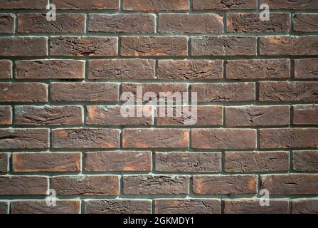 Hintergrund der alten grunge Mauer Textur mit feinen Vignettierung. Stockfoto