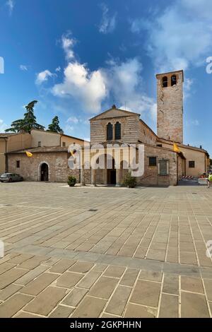 Foligno Umbria Italien. Die Kirche Santa Maria Infraportas Stockfoto