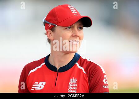 Aktenfoto vom 28-09-2020 von Englands Heather Knight. Ausgabedatum: Mittwoch, 15. September 2021. Stockfoto