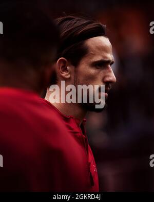 Liam Shepherd. Salford City FC 1-0 Bradford City FC. 11/09/21. Stockfoto