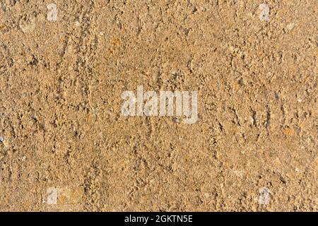 Sandsteinstruktur Details, Felsoberfläche Nahaufnahme, Idee für Hintergrund oder Hintergrund Stockfoto