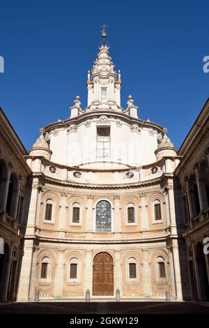 Italien, Rom, die Kirche Sant'Ivo alla Sapienza, Borromini Stockfoto