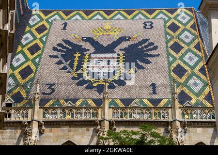 Wien, Österreich, 23. Juli 2021. Der Stephansdom ist die Mutterkirche der römisch-katholischen Erzdiözese Wien und Sitz der St.-Stephans-Kathedrale Stockfoto