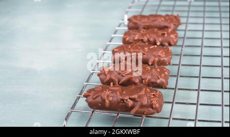 Nurnberg elisen Lebkuchen mit Mandeln, traditionelle deutsche weihnachtsbonbons Stockfoto