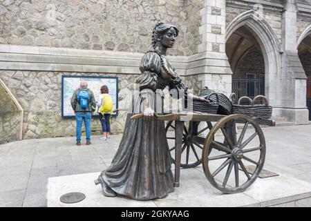 Molly Malone Statue (Moi Ni Mhaoileoin), Suffolk Street, Dublin, Republik Irland Stockfoto