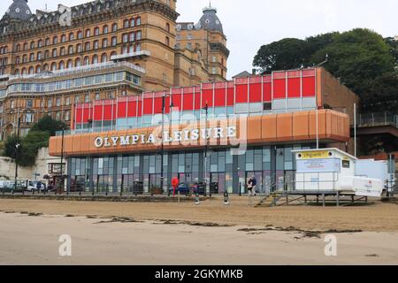 Das Royal Hotel / Scarborough Beach. Stockfoto