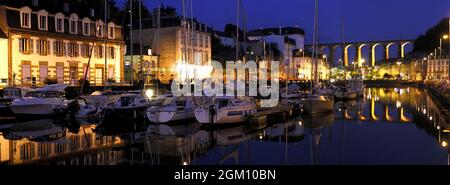 FRANCE.BRITTANY.FINISTERE (29) MORLAIX.(BILD NICHT VERFÜGBAR FÜR KALENDER ODER POSTKARTE) Stockfoto