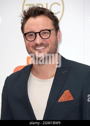 Sep 15, 2021 - London, England, UK - James Bye nimmt an den TRIC Awards 2021, 8 Northumberland Avenue, London Teil Stockfoto