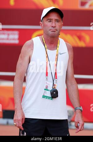 Aktenfoto vom 21-08-2015 von Alberto Salazar. Ausgabedatum: Donnerstag, 16. September 2021. Stockfoto