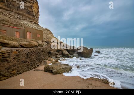 Kund Malir Beach, Makran Küstenstraße Balochistan, Pakistan. Selektiver Fokus Stockfoto