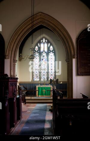 St. Michael und alle Engel Kirche, Cranoe, Leicestershire, England, Großbritannien Stockfoto